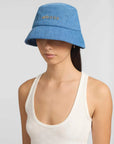 Viktoria and Woods Metal Bucket Hat Denim Blue