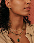 Murkani Wandering Soul Tourmaline Necklace Gold