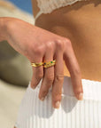 Wildthings Peacock Ring Gold