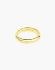 Wildthings Pebble Ring Gold