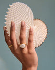 Murkani Of the Sea Baroque Pearl Ring Gold