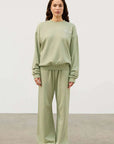 Zulu and Zephyr Fleece Sport Sweat Shirt Eucalyptus