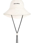 Zulu and Zephyr Logo Bucket Hat Coconut