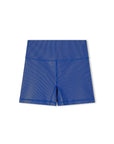Zulu and Zephyr Stripe Rib Short Dolphin Blue
