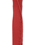 Zulu and Zephyr Contrast Knit Dress Red