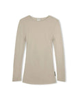 Zulu and Zephyr Rib Hemp Jersey Long Sleeve Top Husk