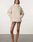 Zulu and Zephyr Sherpa Jacket Natural