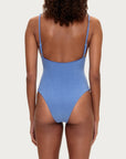 Zulu and Zephyr Towelling One Piece Blue