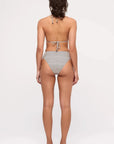 Zulu and Zephyr Reversible Waisted Full Brief Natural Spot