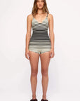 Zulu and Zephyr Bodysuit Ombre Stripe