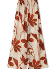 Zulu and Zephyr Cotton Pant Ruby Floral