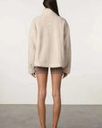 Zulu and Zephyr Sherpa Jacket Natural