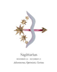 By Charlotte You Are Magic Zodiac Necklace Sagittarius Gold