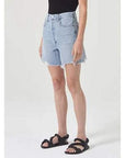 Agolde Stella High Rise Baggy Short Agreement
