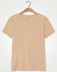 American Vintage Vegiflower T Shirt Biscuit