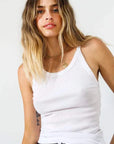 Perfectwhitetee Annie Recycled Tank White
