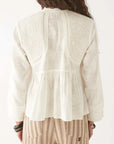 Maison Hotel Ariana Blouse Mosaique Ivory