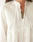 Maison Hotel Ariana Blouse Mosaique Ivory
