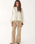Maison Hotel Ariana Blouse Mosaique Ivory