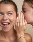 By Charlotte 18k Gold Vermeil Harmony Cuff