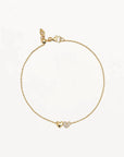 By Charlotte Always by Your Side Bracelet 18kt Gold Vermeil