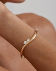 By Charlotte Vermeil Celestial Path Cuff Gold