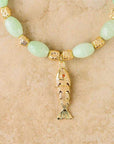 Indigo and Wolfe Goia Jade Necklace