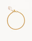 Charlotte Gold Embrace Stillness Pearl Bracelet