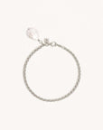 By Charlotte Sterling Silver Embrace Stillness Pearl Bracelet