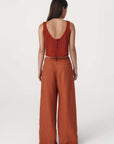 Rowie Carlotta Linen Wide Pants