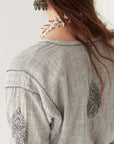 Maison Hotel Cas Blouse Blue Stripes
