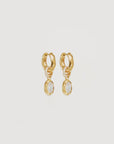 Charlotte 18k Gold Vermeil Stay Wild Hoops