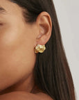 By Charlotte Whispers Statement Earrings 18k Gold