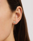 By charlotte Bloom Within Lotus Stud Earrings Sterling Silver