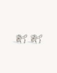By Charlotte Forever More Bow Stud Earrings Sterling Silver