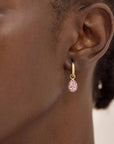 By Charlotte Love Without Limits Hoops 18k Gold Vermeil