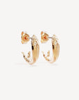 By Charlotte Wishing Hoops 18k Gold Vermeil