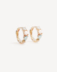 By Charlotte Breathe In Stillness Hoops 18k Gold Vermeil