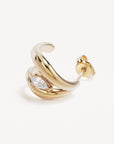 By Charlotte Vermeil Celestial Path Hoops Gold