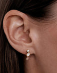 By Charlotte Cosmic Bloom Hoops Gold
