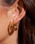 Arms of Eve Elodi Hoop Earrings Gold
