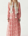 Maison Hotel Irene Dress Pink Martini