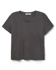PerfectWhiteTee Harley Boxy Crewneck Tee Vintage Black