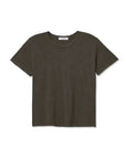 PerfectWhiteTee Harley Boxy Crewneck Tee Dark Olive