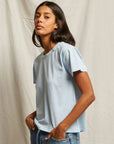 Perfectwhitetee Harley Cotton Boxy Crew Sky Blue