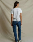 Perfectwhitetee Harley Boxy Crew White
