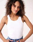 Rolla's Heavy Rib Toni Tank Vintage White