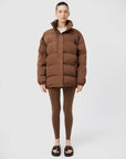 Camilla and Marc Alcove Puffer Jacket Chestnut