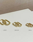 Arms of Eve Link-Up Gold Hoop Huggies Medium