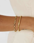 Arms of Eve Madison Cuff Bracelet Gold
